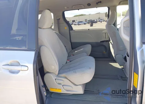 2012 Toyota Sienna Le V6 8 Passenger from USA, damaged, VIN 5TDKK3DC6CS189747